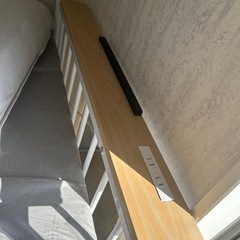 2段ベッド　白　フレームの画像