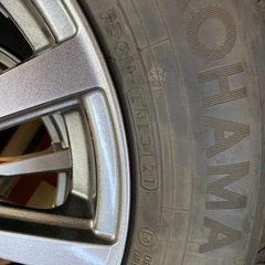 美品　30系プリウス　195/65R/15　スタッドレスタイヤ　アルミ付きの画像