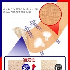 【新品】プレカット キネシオロジーテープ テーピングテープ 50mm×25cm 伸縮タイプ 通気性 汗に強い 撥水の画像