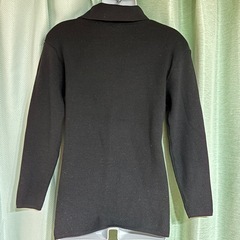 K-club ブラック 長袖ニット☆の画像