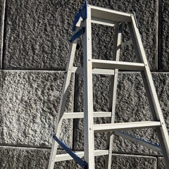 脚立　アルミ　中古品　210センちの画像