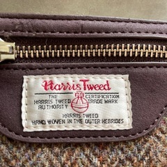 ハリスツイード　お財布ショルダーの画像