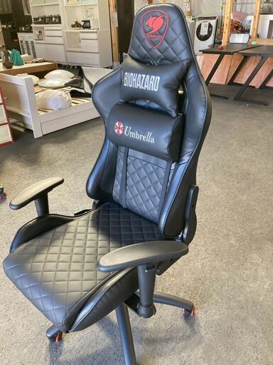 ゲーミングチェア　バイオハザード　コラボレーション