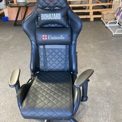 ゲーミングチェア　バイオハザード　コラボレーションの画像