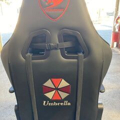 ゲーミングチェア　バイオハザード　コラボレーションの画像