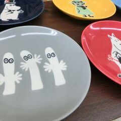 開封済み未使用品 ムーミン 小皿8枚セット 直径15cm プレート デザート皿 食洗機対応 食器 MOOMIN 札幌市 西区 西野店の画像