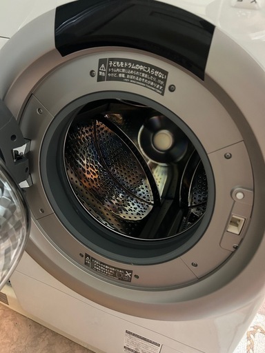 美品【SHARP】 2023年製 ドラム式洗濯乾燥機 ES-S7H