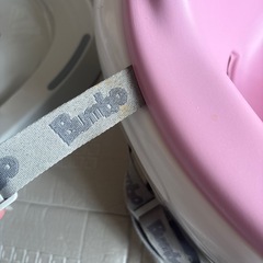 美品バンボ⭐︎テーブルとピンクの椅子付き！の画像