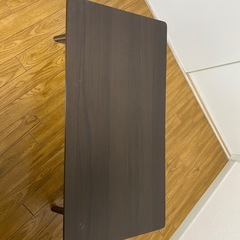 ローテーブル　ダークブラウン　木製の画像
