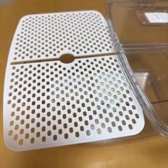 ニトリ　野菜保存容器　みずきり水切りの画像