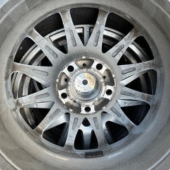 スタッドレスタイヤ+アルミホイールセット　215/65R15の画像