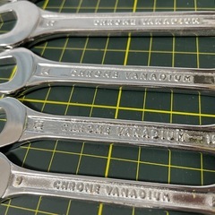 両口スパナセット　工具セットの画像