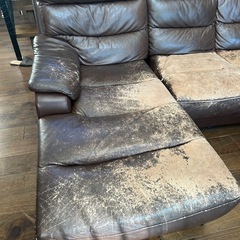 レザーソファの画像