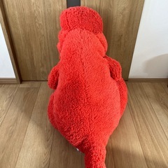 コストコ　赤　恐竜　ぬいぐるみ　巨大の画像