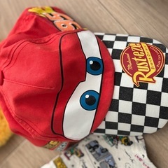 ディズニーグッズ　Tシャツ、帽子、ショルダーポーチの画像