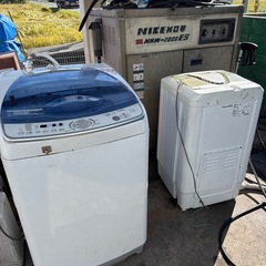 洗濯機7kgと4.2kgの画像