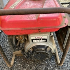 シンダイワ 発電機 EGR24 エンジン リコイル 5馬力 単相 100V ガソリン 新ダイワ ノキログ の画像