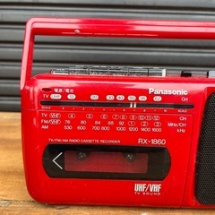 Panasonic 【 RX-1860】　昭和レトロ　ラジカセ　美品の画像
