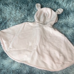 メゾピアノ ピンクポンチョサイズフリーの画像