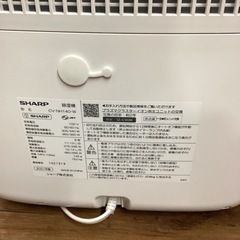 SHARP 衣類乾燥除湿機 2021年製の画像