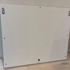 女優ミラー/卓上/LEDライト付き化粧鏡 /大きめホワイトの画像