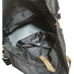 大容量バッグ ブラックの画像