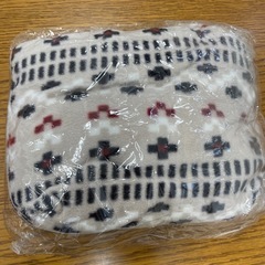 フリースブランケット　バッグ付き　未使用の画像