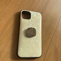 ホワイトシェル　スマホケース　XR用の画像