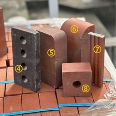 【引取限定】レンガ8種類大量､一個50円の画像