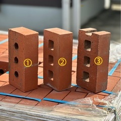 【引取限定】レンガ8種類大量､一個50円の画像