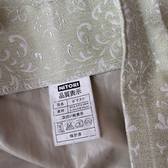 【再値下げ！】ニトリ　遮光カーテンの画像