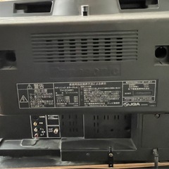 Panasonicブラウン管テレビの画像