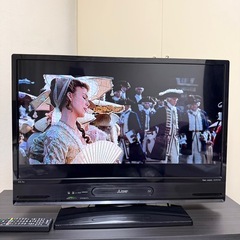 三菱 REAL ブルーレイ＆HDD内蔵・LCD-A32BHR9・32V型液晶テレビの画像