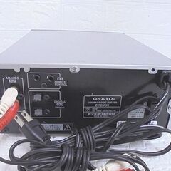 動作OK ONKYO CDプレーヤー C-705FX2 2009年製 シルバー オンキョー オーディオ CDデッキ 札幌市 白石店の画像