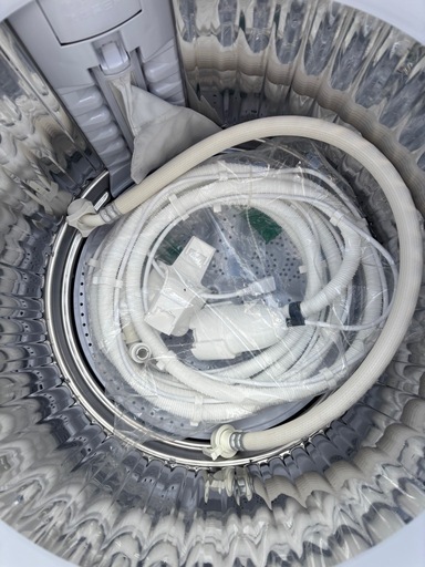 SHARP シャープ 7.0kg 全自動洗濯機 ES-GE7F-W 2022年製 ステンレス穴なし槽