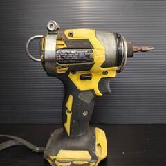 【中古】マキタ　充電式インパクトドライバ18V　TD173DZFY　本体のみ、ボタン部分剝がれあり【ハンズクラフト熊本けやき通り店】【店頭取引限定】の画像