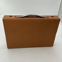 麻雀牌セット ケース付き コンパクトタイプ 昭和レトロ風　茶色　　の画像