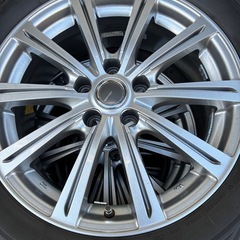 スタッドレスタイヤ+アルミホイールセット　225/60R17の画像