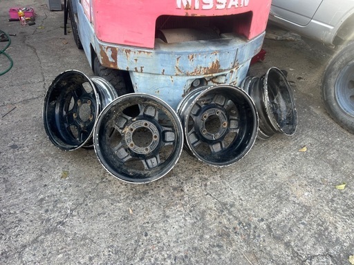 ジムニー逆ばきホイール