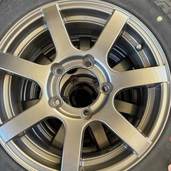 jimny ジムニー ホイール  GEOLANDAR スタットレス付きの画像