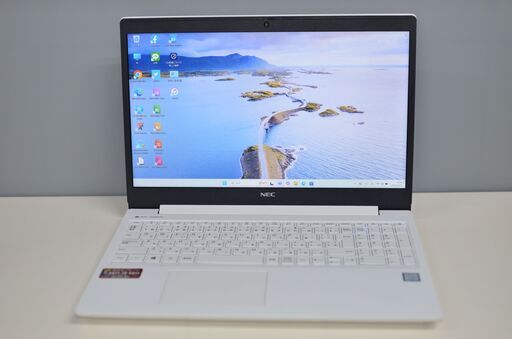 中古良品ノートパソコン NEC NS700/N Windows11+office 爆速SSD512GB core i7-8565U/メモリ8GB/15.6インチ/無線/WEBカメラ/ブルーレイ搭載