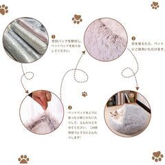 猫 犬 ベッド 冬 温かい 半閉鎖型 貝殻型 もふもふ 丸型 ドーナツふわふわ 小型犬用 ペット用品 グラデーショングレー 50cmの画像