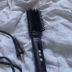 SALONIA ストレートヒートブラシ スリム　ネイビーカラーの画像