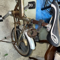 あげます　コールマンの折りたたみ自転車の画像