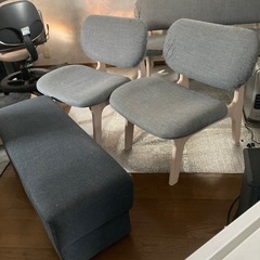 あげます 椅子セットの画像