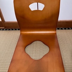 4個セット！木製座椅子
の画像