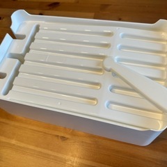 美品 山崎実業 tower 水切りバスケットの画像