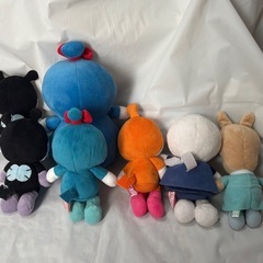 ぬいぐるみ バイキンマン ドキンちゃん コキンちゃん ロールパンナ ミミせんせ先生 の画像