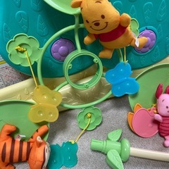 プーさん　6way メリー　箱(一部破れ)説明書ありの画像