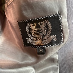 Winston Hill グレー ストライプスーツ Mの画像